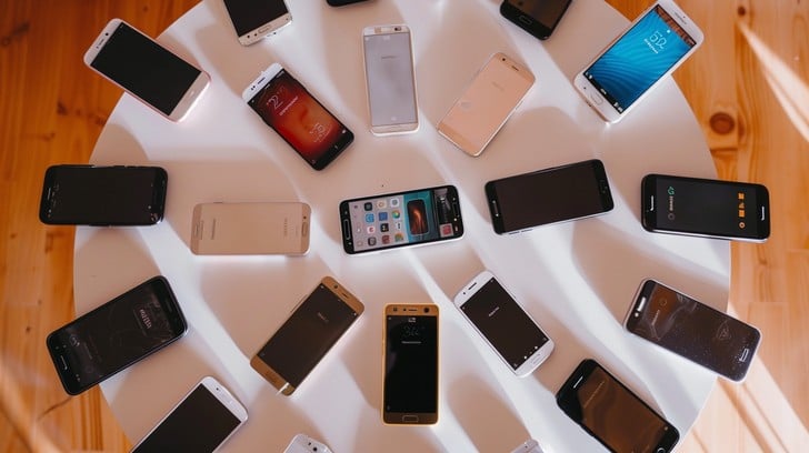 Professional smartphone collection